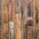 Close Up Of Wall Made Of Wooden Planks Wood Texture Background O Stock Photo