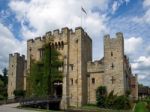 View Of Hever Castle In Hever Kent Stock Photo