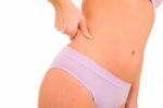 Slim Waistline Stock Photo