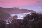 Maingon Bay At Dusk Stock Photo