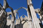 Carmo Church Ruins In Lisbon, Portugal Stock Photo