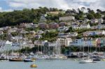 View Across The River Dart Towards Dartmouth Stock Photo