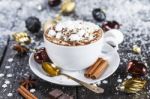 Cup Of Hot Chocolate Stock Photo