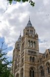 Exterior View Of The Natural History Museum In London Stock Photo