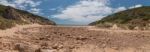 Isolated Beach Stock Photo