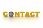 Contact Stock Photo