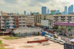 Two Sides Of Panama City, Panama Stock Photo