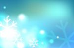 Snowflakes Background Stock Photo