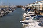 Brighton, Sussex/uk - January 27 : View Of Brighton Marina In Br Stock Photo