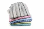 Stripped Boxer Shorts Stock Photo