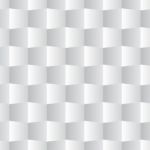 3d Square Seamless Pattern White Stock Photo