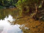 Waterfall Clean Water Background Stock Photo