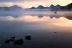 Lake Mcdonald Stock Photo