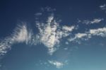 Clouds With Beautiful At Sky Stock Photo