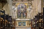 Cathedral Of St Alexander In Bergamo Stock Photo