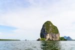 Back Of Punyi Island Or Koh Panyee Stock Photo