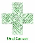 Oral Cancer Shows Poor Health And Afflictions Stock Photo