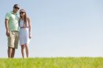 Young Couple Hug Stock Photo