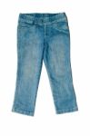 Children Jeans Stock Photo