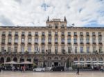 Facade Of The Grand Hotel Of Bordeaux Stock Photo