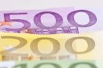 500 Euro Money Macro Stock Photo