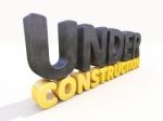 Under Construction Stock Photo