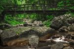 Natural Bridge Creek Stock Photo