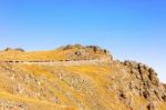 Views From Trail Ridge Road At Rocky Mountains Stock Photo