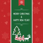 Christmas Greeting Card7 Stock Photo