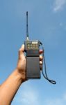 Walky Talky Stock Photo