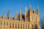 View Of The Houses Of Parliament Stock Photo