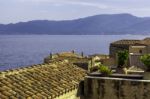 Beautiful Ancient Town Monemvasia Stock Photo