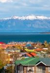 Strait Of Magellan, Puerto Natales, Patagonia, Chile Stock Photo