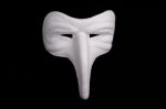 White Mask Stock Photo