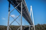 Batman Bridge By The Tamar River Near Sidmouth Stock Photo