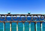 Rusty Balustrade Stock Photo