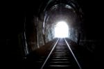 Train Tunnel Stock Photo