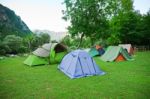 Tents Stock Photo