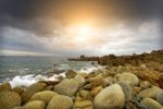 Rocky Coast Stock Photo