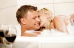 Time For Erotic Bath Stock Photo