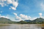 View Of Khong River Stock Photo