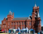 Cardiff/uk - August 27 : Pierhead Building In Cardiff On August Stock Photo