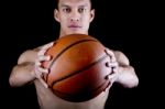 Asian Basketball Player Stock Photo