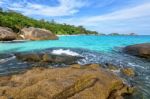 Summer Sea In Thailand Stock Photo