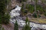 Gibbon Falls Stock Photo