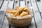 Fried Chicken Stock Photo