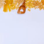 Italian Foods Concept And Menu Design. Various Kind Of Pasta Far Stock Photo