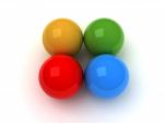 3d Balls Stock Photo