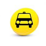 Taxi Sign Stock Photo