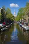 Zuiderkerk (southern Church)  In Amsterdam, The Netherlands Stock Photo